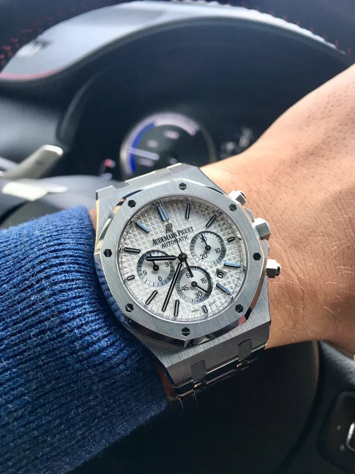 Audemars Royal Oak Chronographe Blanc 41mm